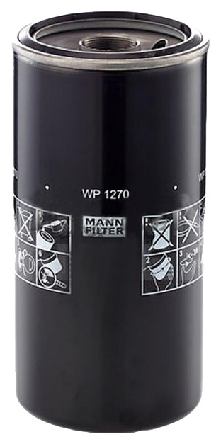 

Фильтр масляный двигателя MANN-FILTER WP1270, WP 1270