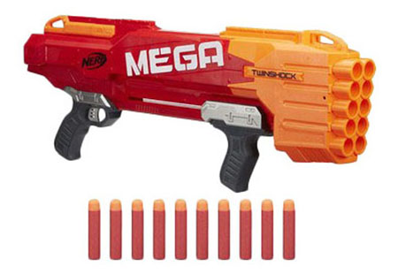 фото Бластер hasbro nerf n-strike mega twinshock