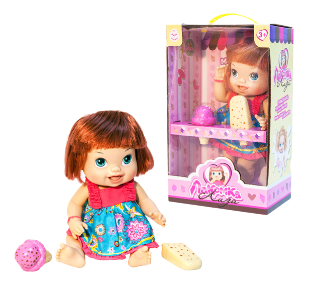 

Кукла 1Toy с мороженым Т10376, лакомка Лиза с карэ