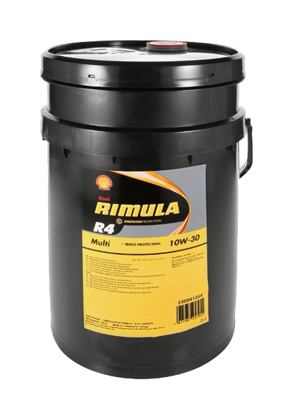 Моторное масло Shell Rimula R4 Multi 10W30 20 л