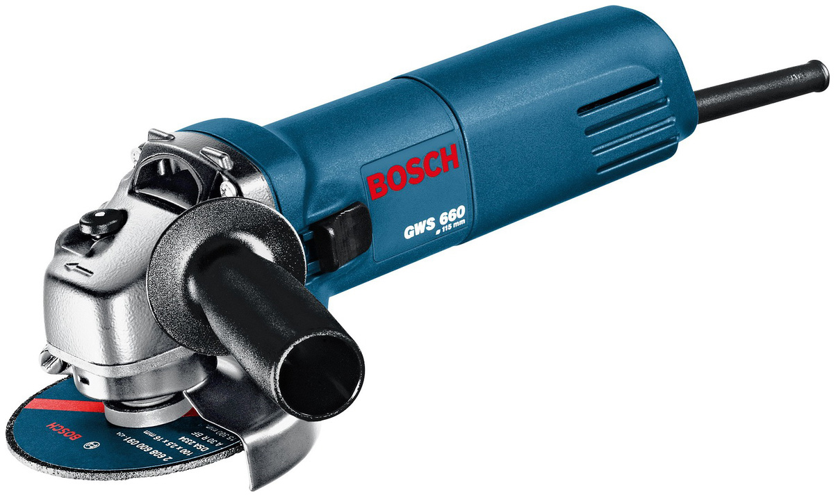 

Сетевая угловая шлифовальная машина Bosch GWS 660 060137508H, GWS 660