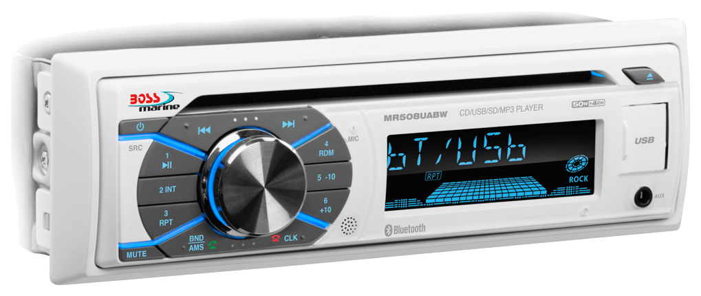 

Автомобильная магнитола BOSS Audio Marine MR508UABW 4x50Вт, MR508UABW