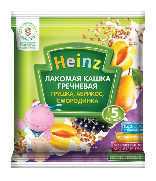 Каши heinz с черносливом