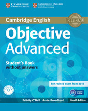 фото Objective adv 4ed sb w/out ans +r rev exam 2015 cambridge university press