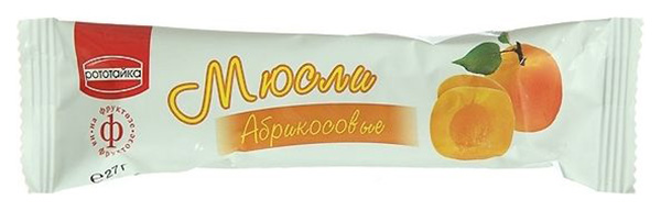 

Батончик-мюсли Pототайка абрикосовый 27 г