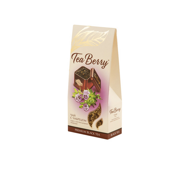 

Чай черный TeaBerry с чабрецом 100 г
