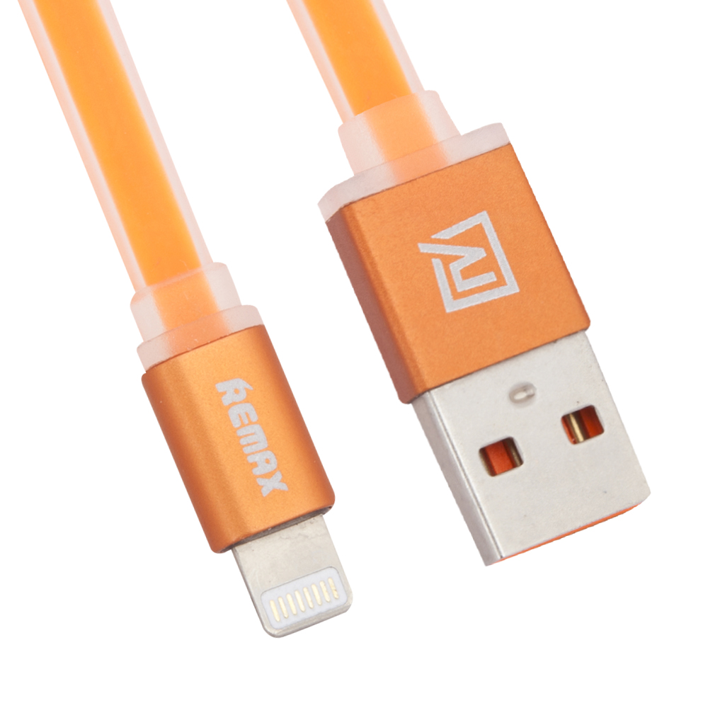 

Кабель Remax RC-005i Lightning 1м Orange, RC-005I