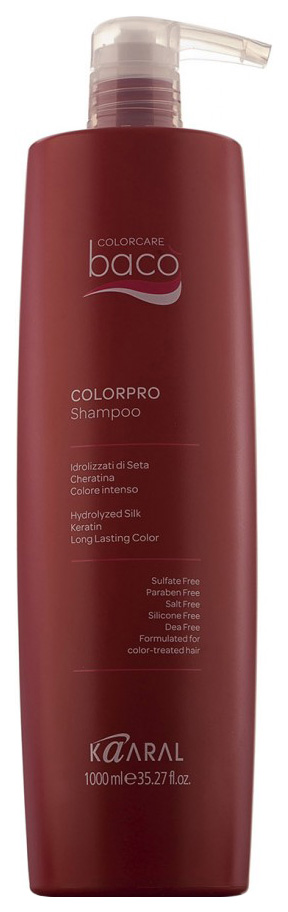 фото Шампунь kaaral baco colorpro shampoo 1000 мл