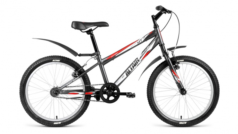 фото Велосипед altair mtb ht 20 1.0 2018 10.5" gray