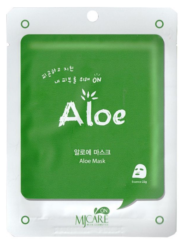 фото Маска для лица mijin mj care aloe mask 22 г