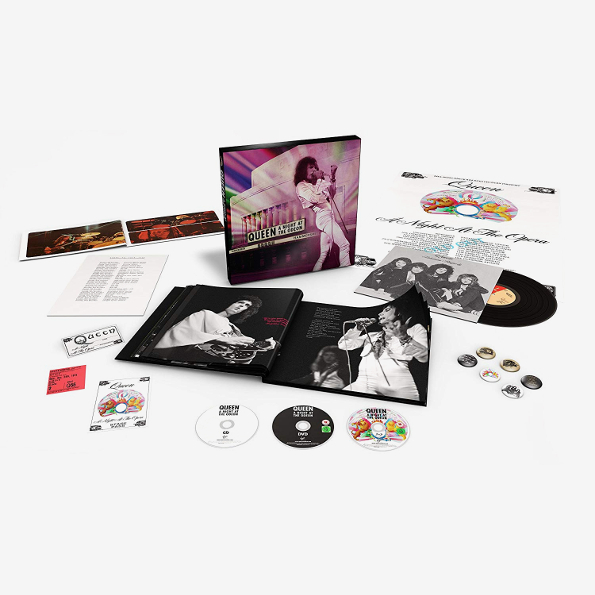 

A Night At The Odeon (Deluxe Edition)(CD+DVD+Blu-ray+12" Vinyl Single) Queen