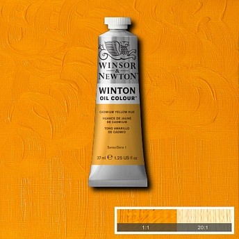 фото Масляная краска winsor&newton winton желтый кадмий 37 мл