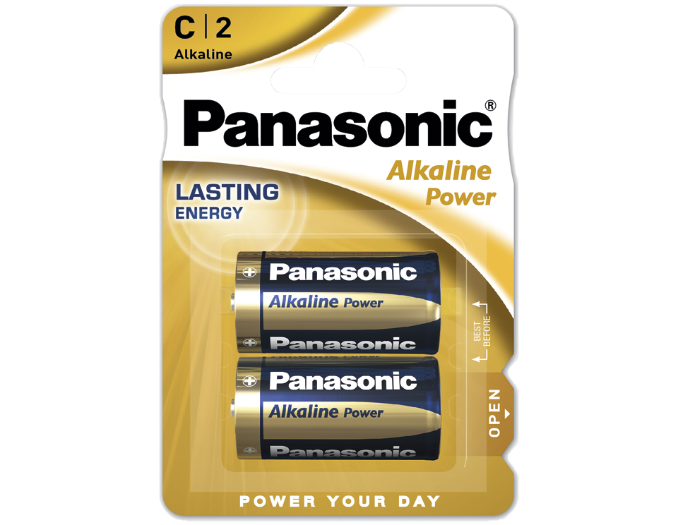 Батарейка Panasonic Alkaline Power LR14REB/2BP 2 шт