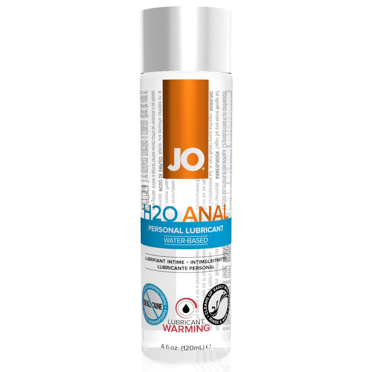 Купить Гель-смазка JO Anal H2O на водной основе 120 мл, System JO