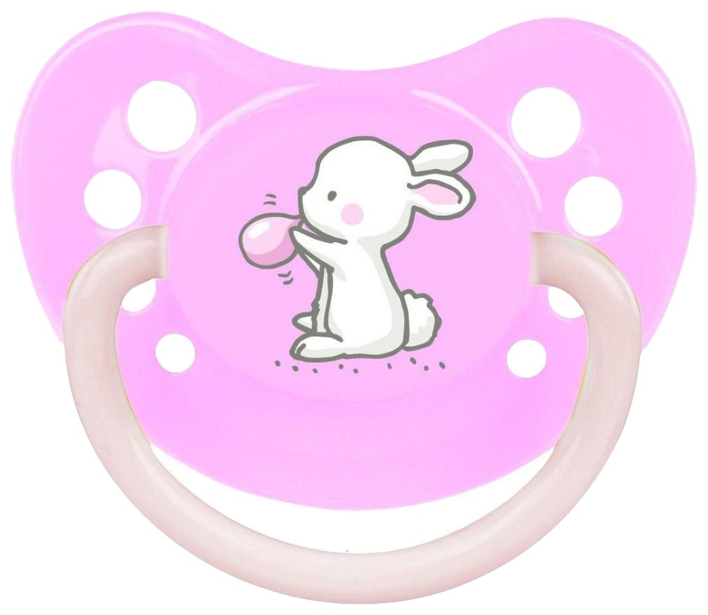 Купить Пустышка анатомическая Canpol Little cuties силикон 6-18 мес. арт. 23/263 цвет розовый, Canpol Babies,