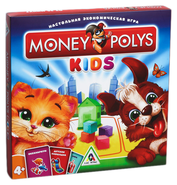 фото Игра настольная экономическая "money polys kids" лас играс