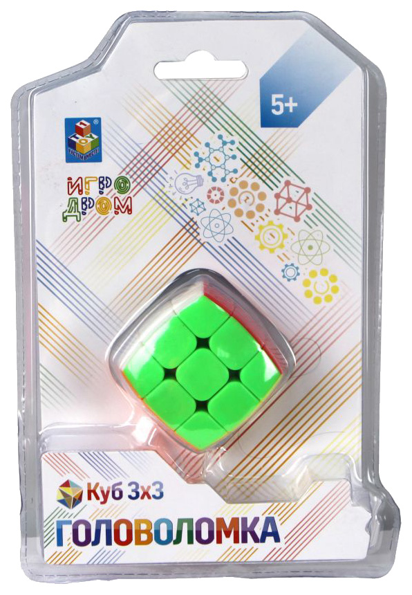 

1 TOY Головоломка Куб 3x3 Т14204