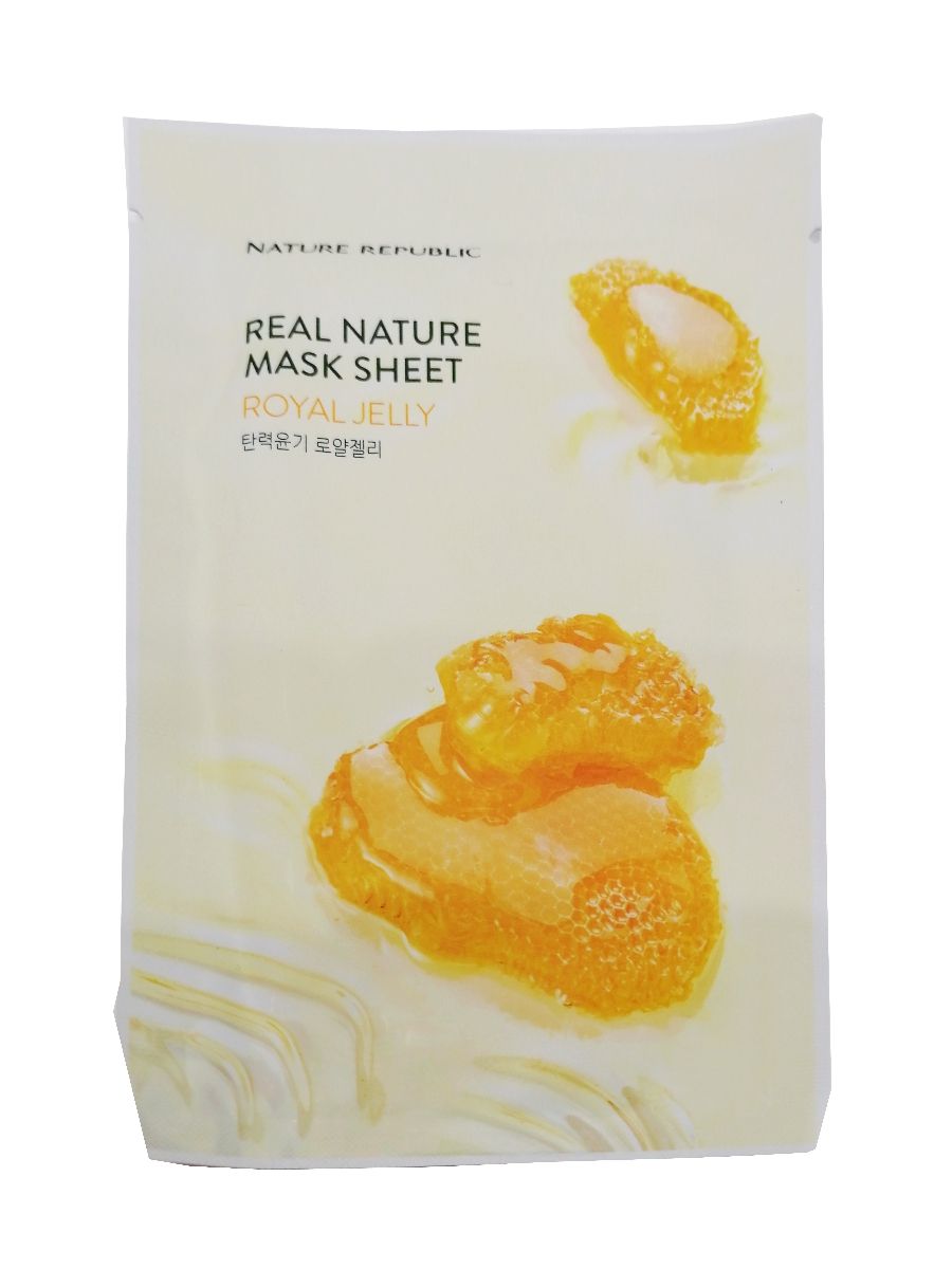 

Маска для лица Nature Republic Real Nature Royal Jelly Mask Sheet 23 г