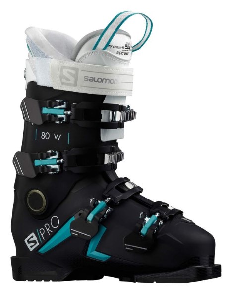 фото Горнолыжные ботинки salomon s/pro 80 w 2020, black, 22.5