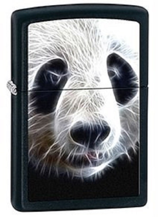 

Бензиновая зажигалка Zippo Panda 28358 Black Matte, Panda 28358