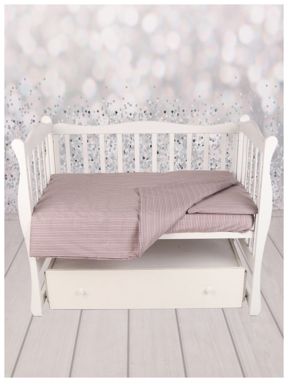 

Комплект в кроватку Amarobaby Exclusive Original Collection 101 косичка, 3 предмета