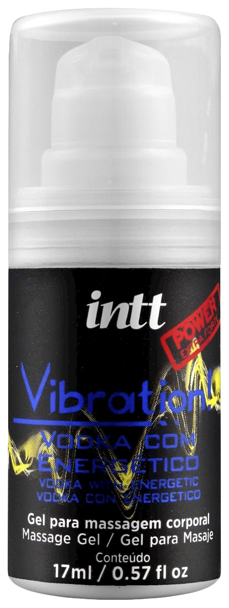 

Массажный гель Intt Vibration с эффектом вибрации жидкий водка с энергетиком 17 мл