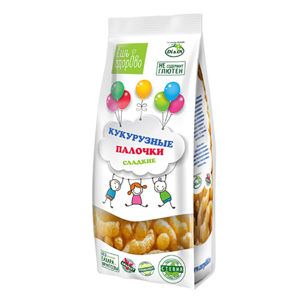 

Палочки кукурузные Ешь здорово сладкие