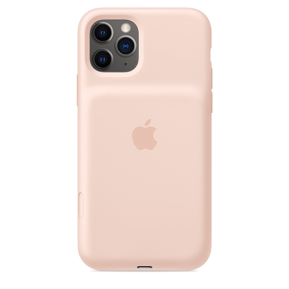 

Чехол Apple iPhone 11 Pro MWVN2ZM/A, Smart Battery Case WLChrg Pink Sand