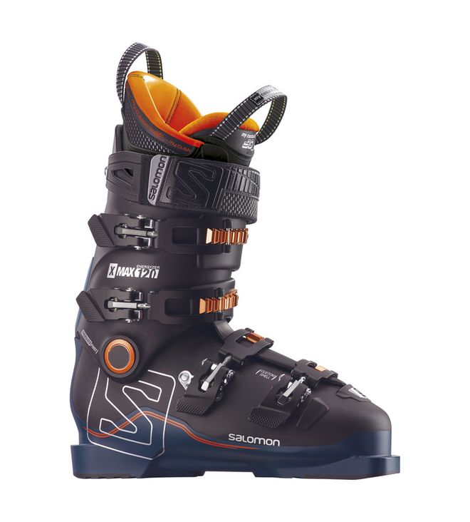 фото Горнолыжные ботинки salomon x max 120 2018, black/petrol black/orange, 26.5