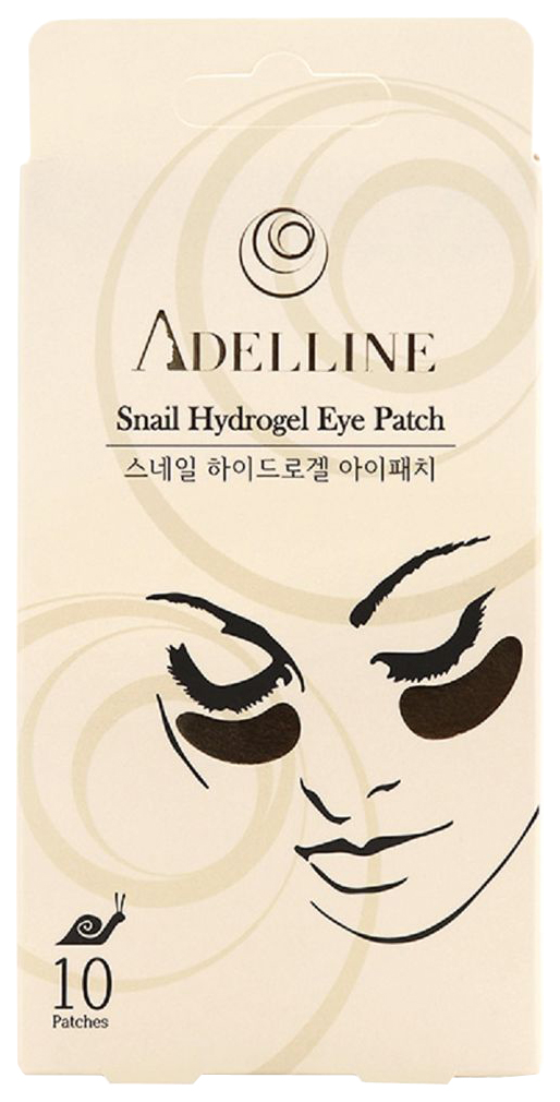 Патчи для век Adelline Snail Hydrogel Eye Patch