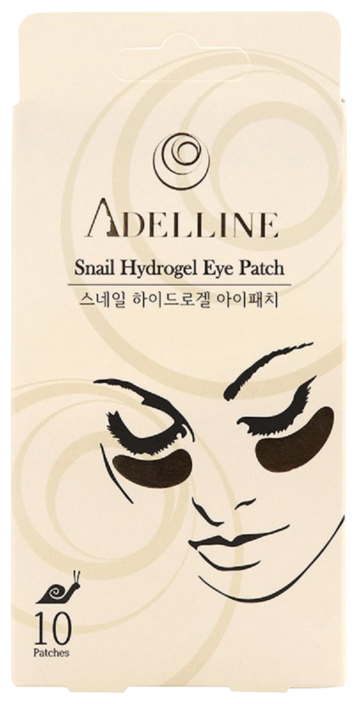 фото Патчи для век adelline snail hydrogel eye patch