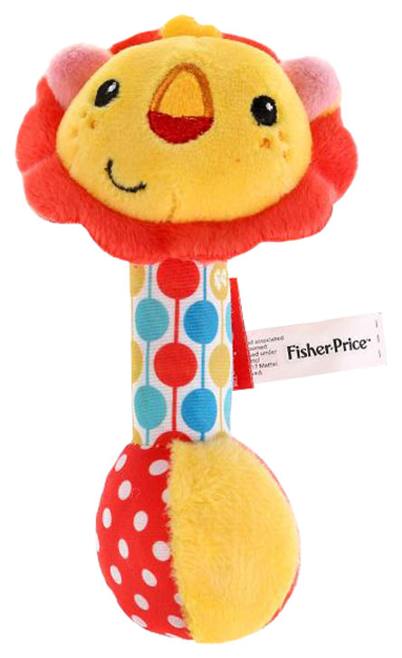 Погремушка с пищалкой Fisher-Price Лев