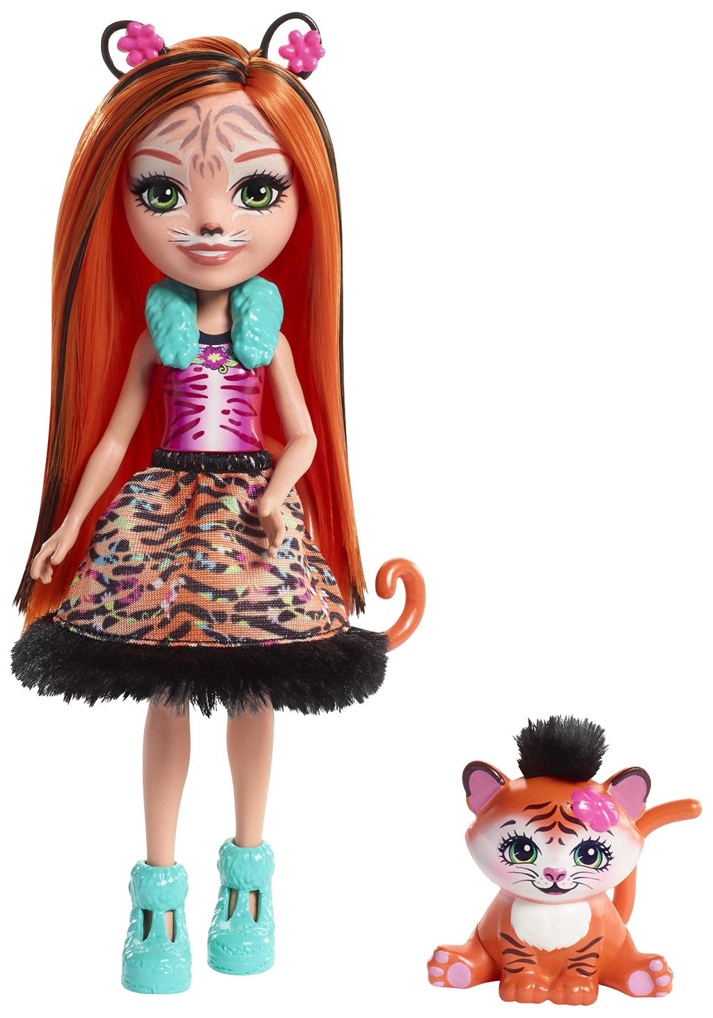 

Кукла Enchantimals Тигрица Тэнзи FRH39 15 см, Тигрица Тэнзи