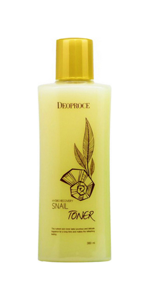 Тонер Deoproce Hydro Recovery Snail Toner, 380 мл