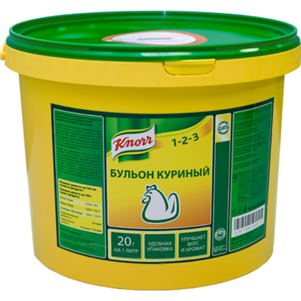 

Бульон Knorr куриный 8 кг