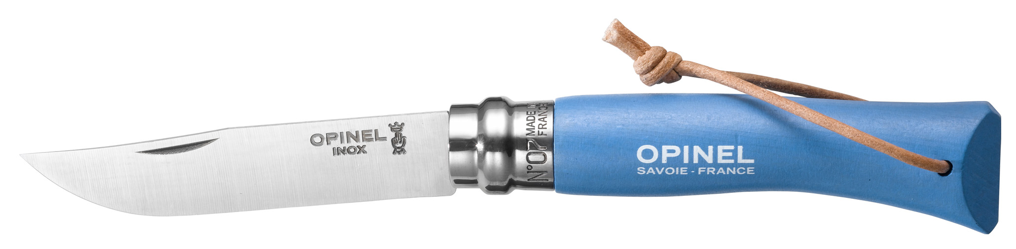 фото Туристический нож opinel 001441 №7 tradition bushwacker sky-blue