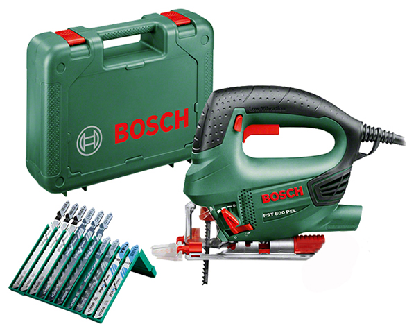 

Сетевой лобзик PST 800 PEL Compact + 10 пилок promo, PST 800 PEL Compact + 10 пилок promo