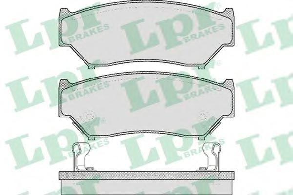 

Тормозные колодки Lpr 05P396