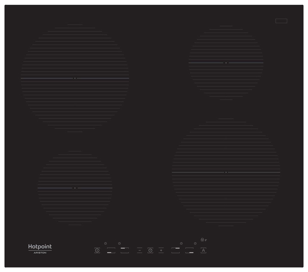

Встраиваемая варочная панель индукционная Hotpoint-Ariston IKIA 640 C Black, IKIA 640 C