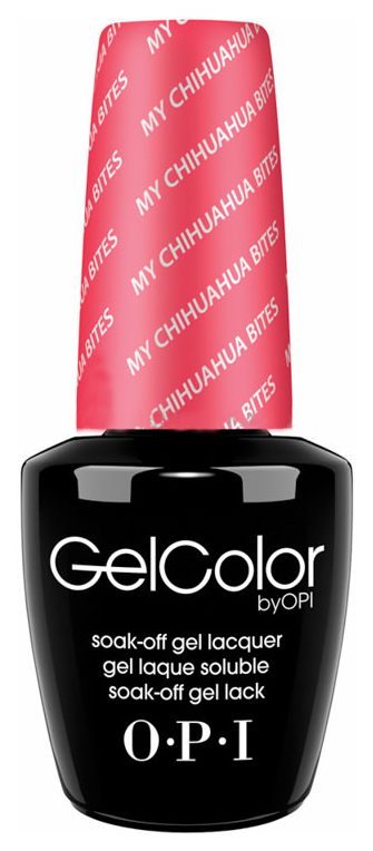 фото Гель-лак для ногтей opi gelcolor my chihuahua bites 15 мл