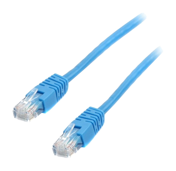 фото Кабель cablexpert rj45-rj45, m-m 1м blue (pp6u-1m/b)