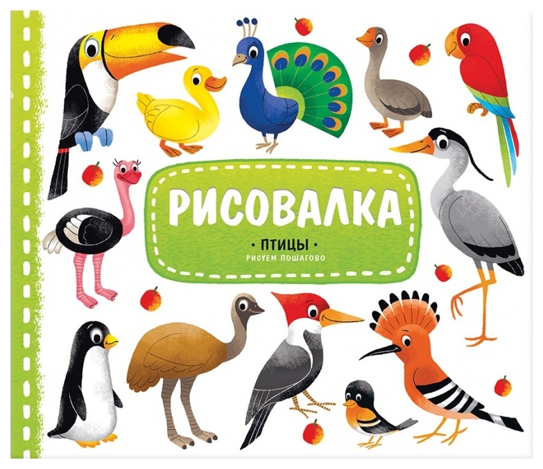 

Книжка-рисовалка с наклейками ГеоДом «Птицы. Рисуем пошагово»