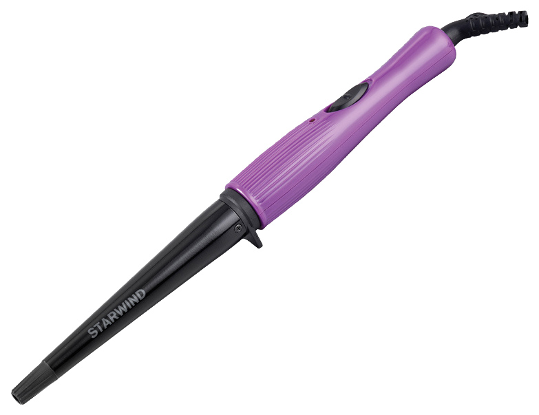 Электрощипцы Starwind SHE3101 Purple щипцы для завивки волос starwind she7500 25вт
