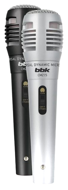 Микрофон BBK CM215 Silver/Black