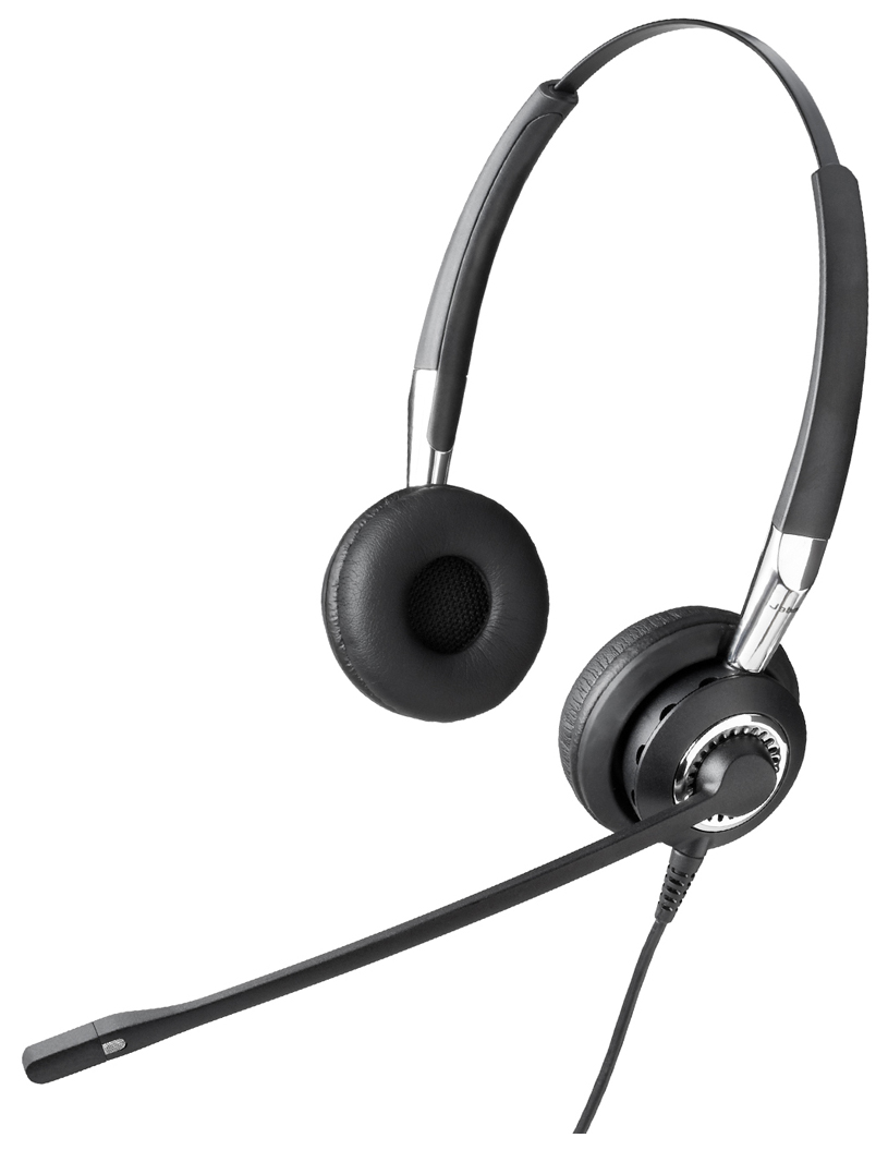 фото Гарнитура jabra biz 2400 ii duo usb uc black/silver