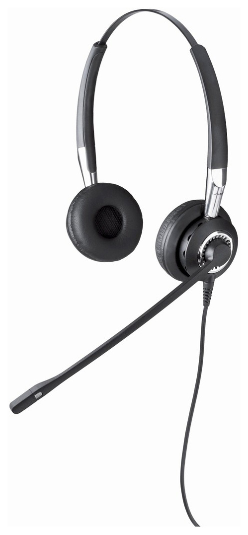 фото Гарнитура jabra biz 2400 ii duo usb ms black