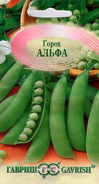 

Семена Горох Альфа, 10 г, Гавриш, 135507