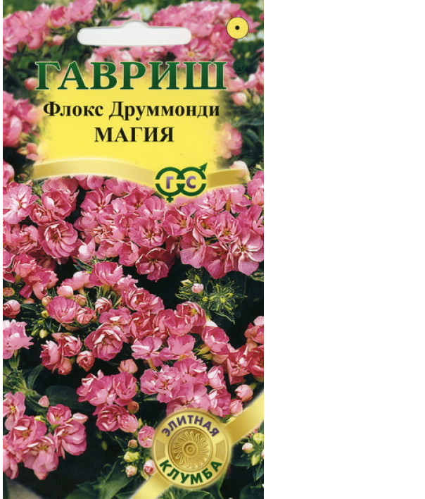 

Семена Флокс Друммонда Магия, 8 шт, Элитная клумба Гавриш