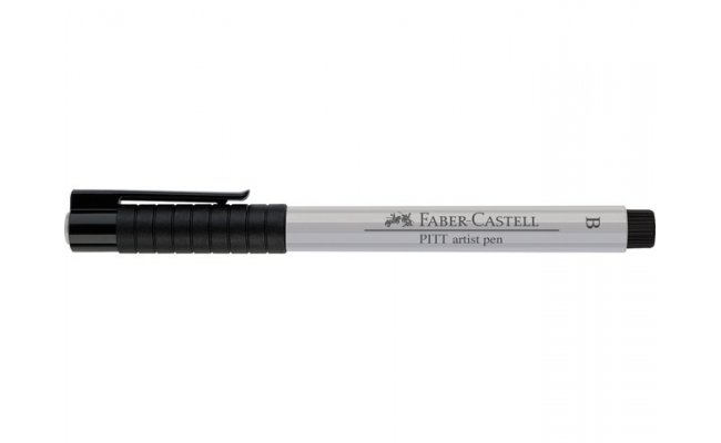 

Капиллярная ручка "Pitt Artist Pen Brush", холодная серая
