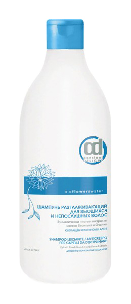 фото Шампунь constant delight bio flowers water sleek shampoo 1 л